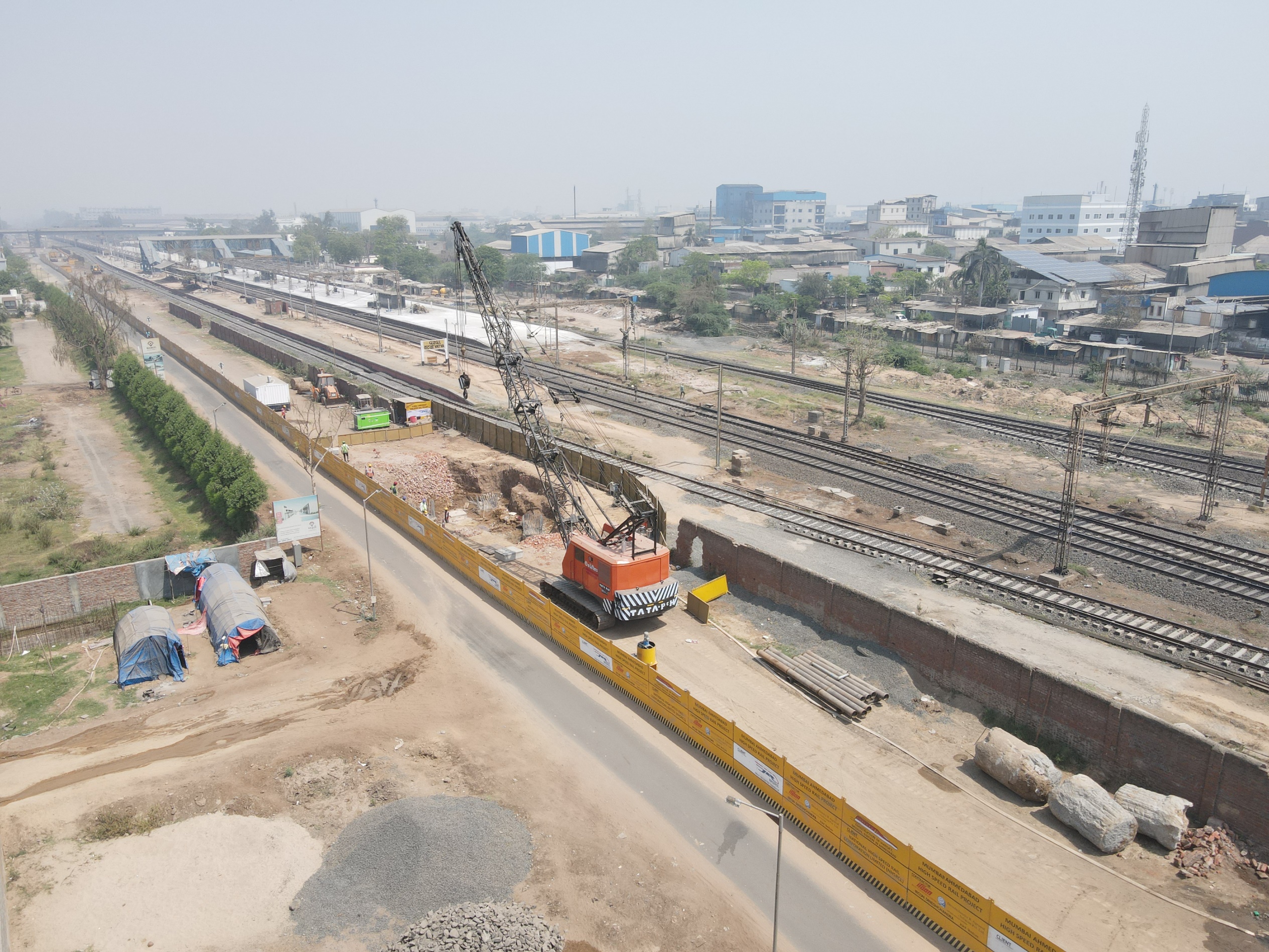 FSLM कास्टिंग यार्ड, वडोदरा ज़िला, मार्च 2023